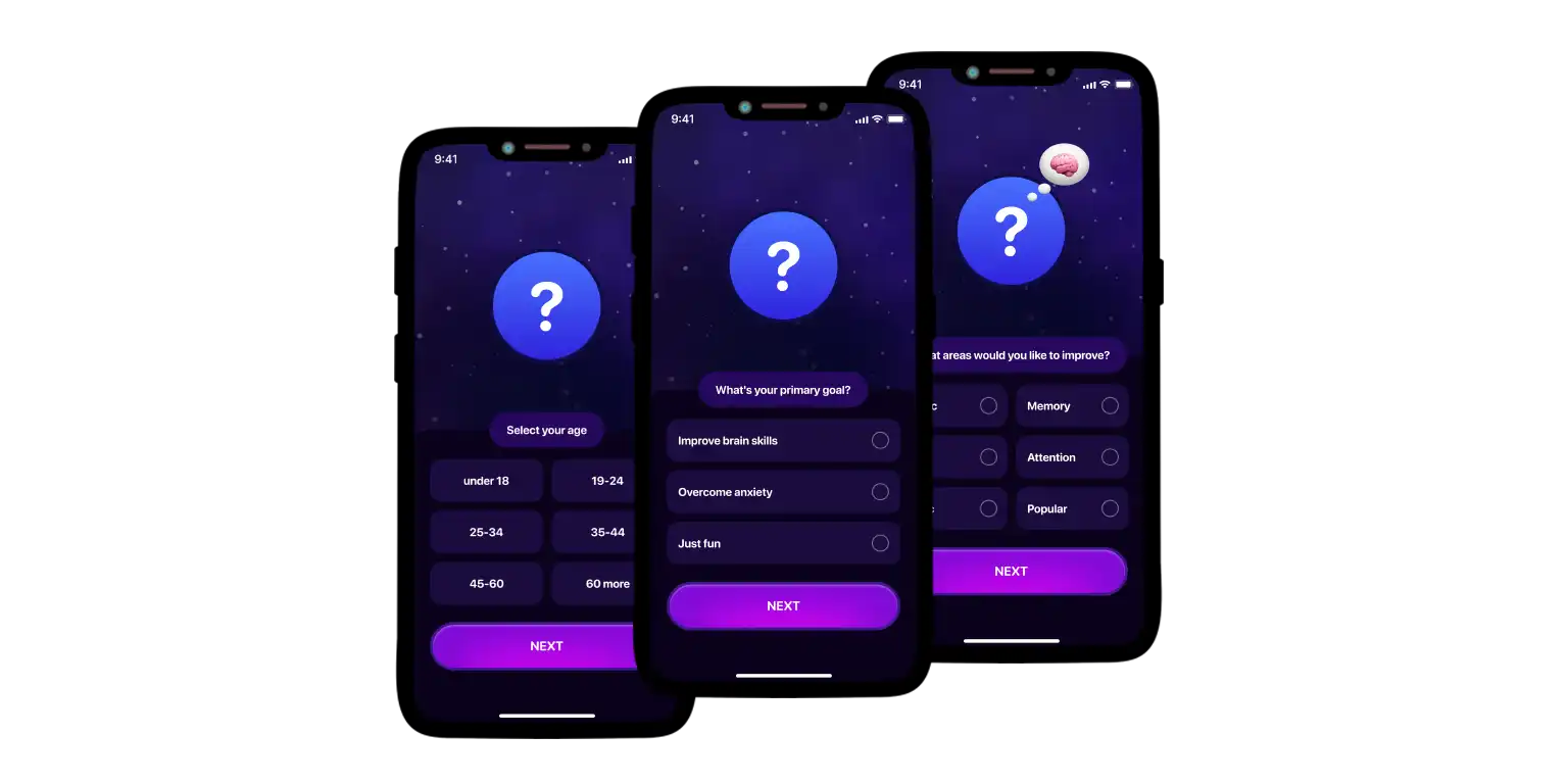A part of the Mind Elevate interface.